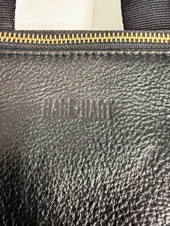 Stunning Hare + Hart Black Leather & Calf Hair Backpack — NWT! main image 5
